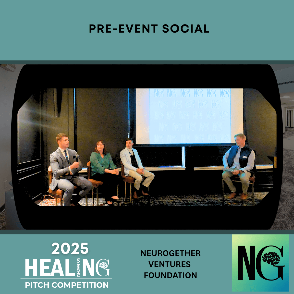 Pre-event social panel at HEALING 2025